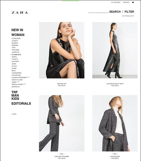 Zara online store